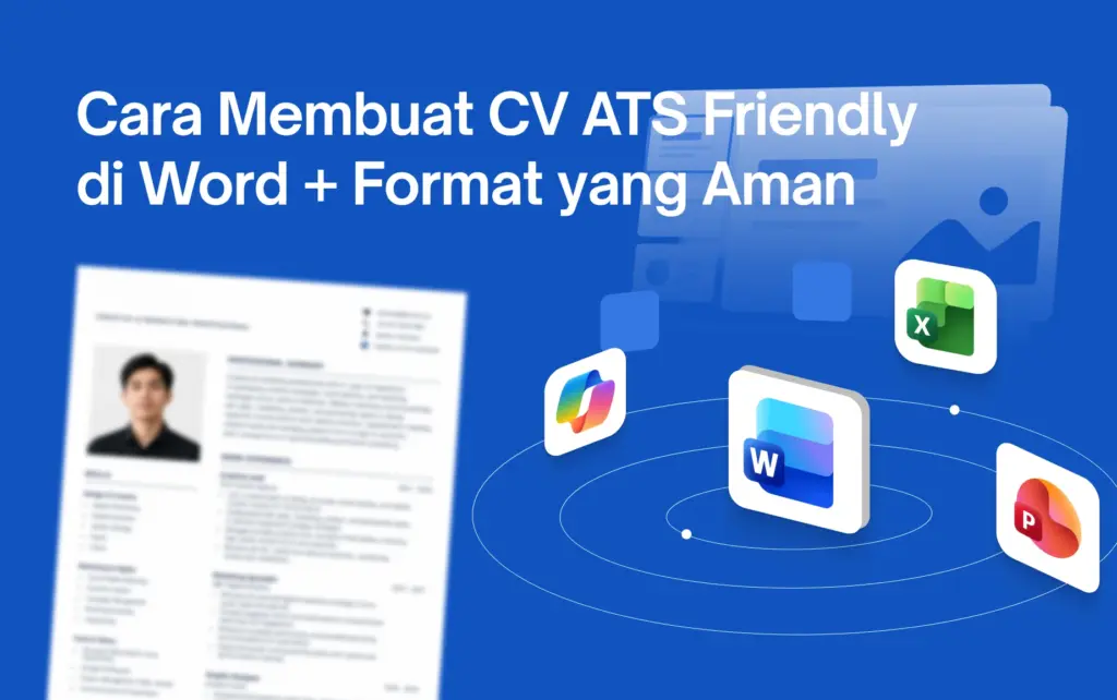 Cara Membuat CV ATS Friendly di Word + Format yang Aman (1)