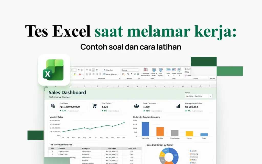 Tes Excel saat melamar kerja_