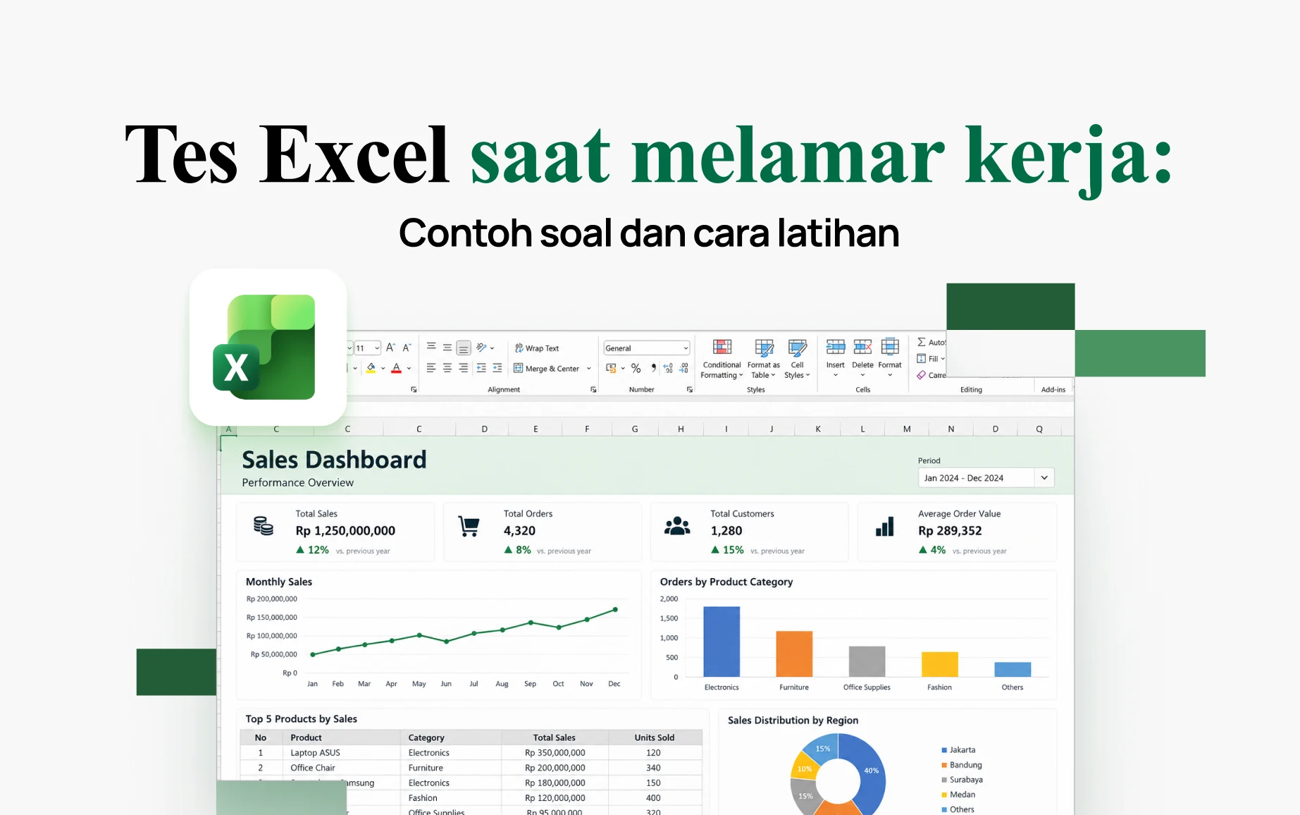 Tes Excel saat melamar kerja_